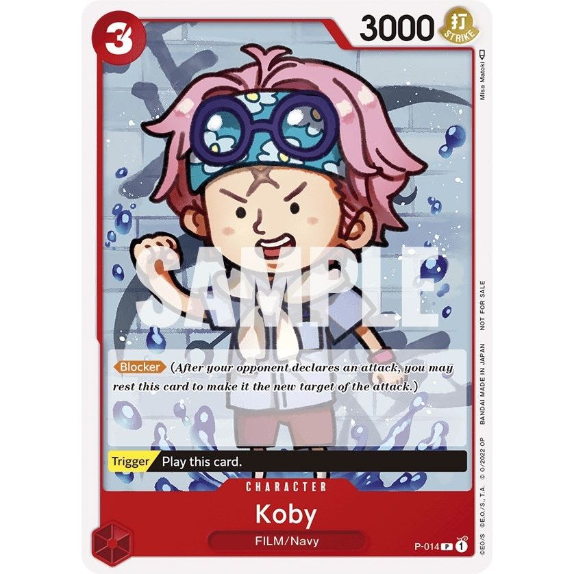 Image for Koby (One Piece Film Red) (P-014) (OP-PR) - One Piece Card Game