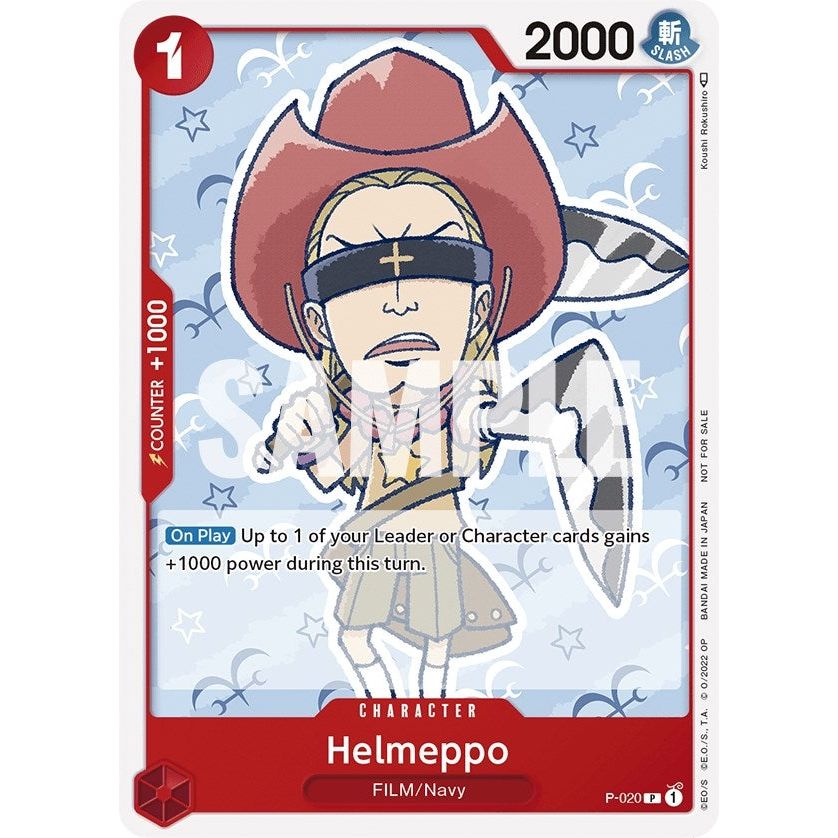 Image for Helmeppo (One Piece Film Red) (P-020) (OP-PR) - One Piece Card Game