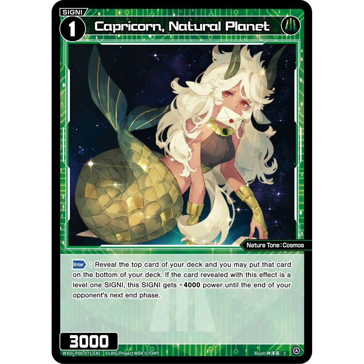 Image for Capricorn, Natural Planet (WXDi-P06-071[EN]) (WXDi-P06) - WIXOSS