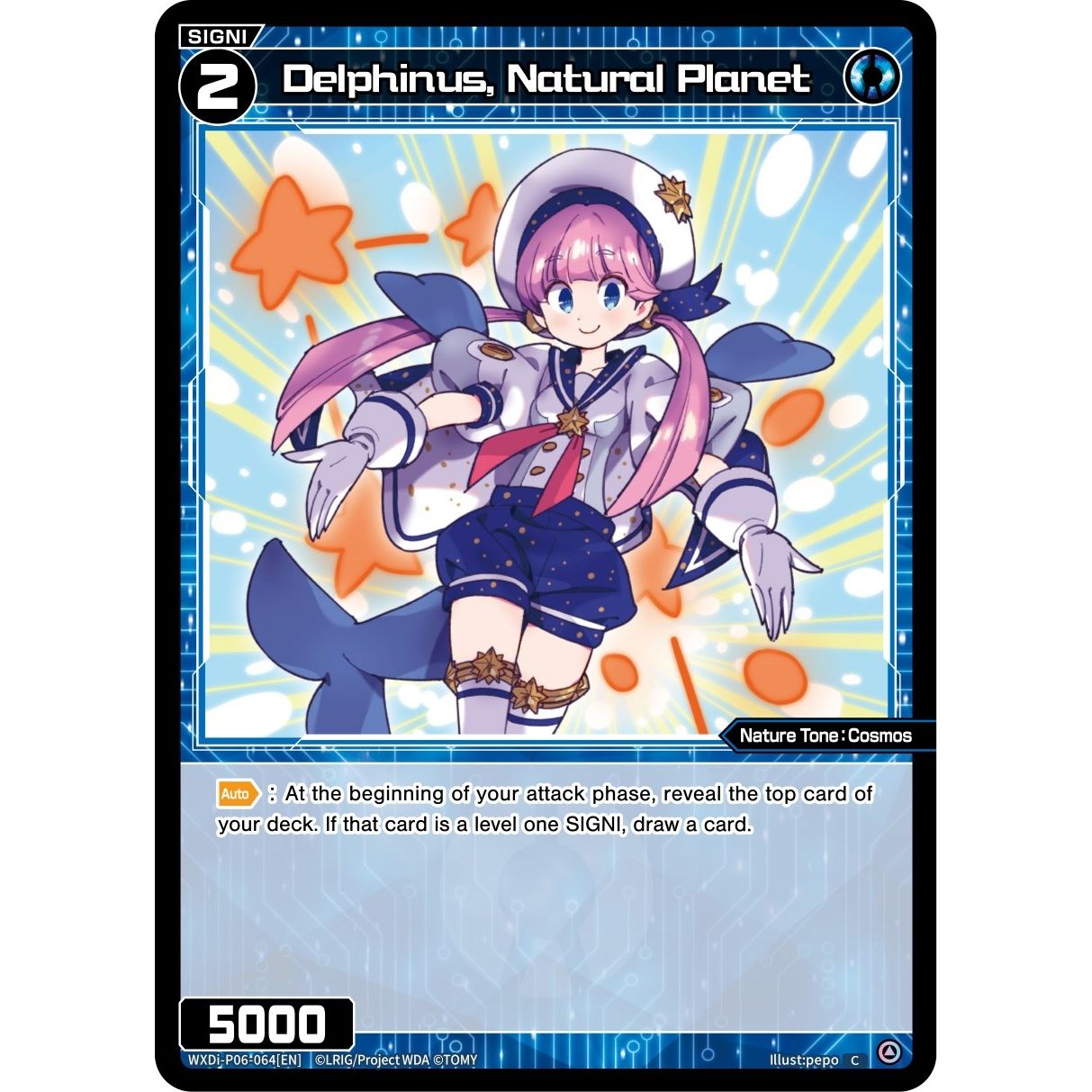 Image for Delphinus, Natural Planet (WXDi-P06-064[EN]) (WXDi-P06) - WIXOSS