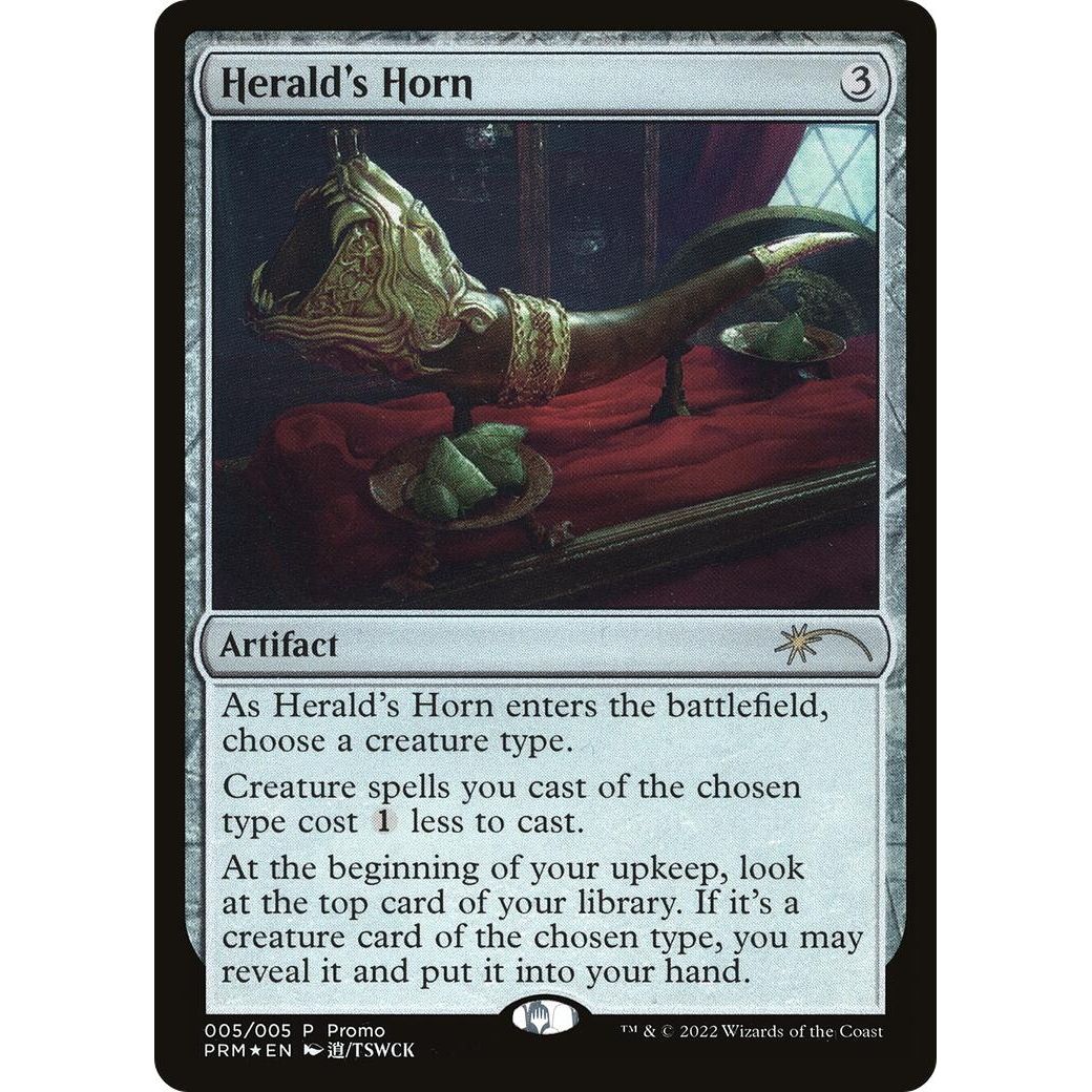 Image for Herald's Horn (Year of the Tiger 2022) (5) (UMP) - Magic: The Gathering