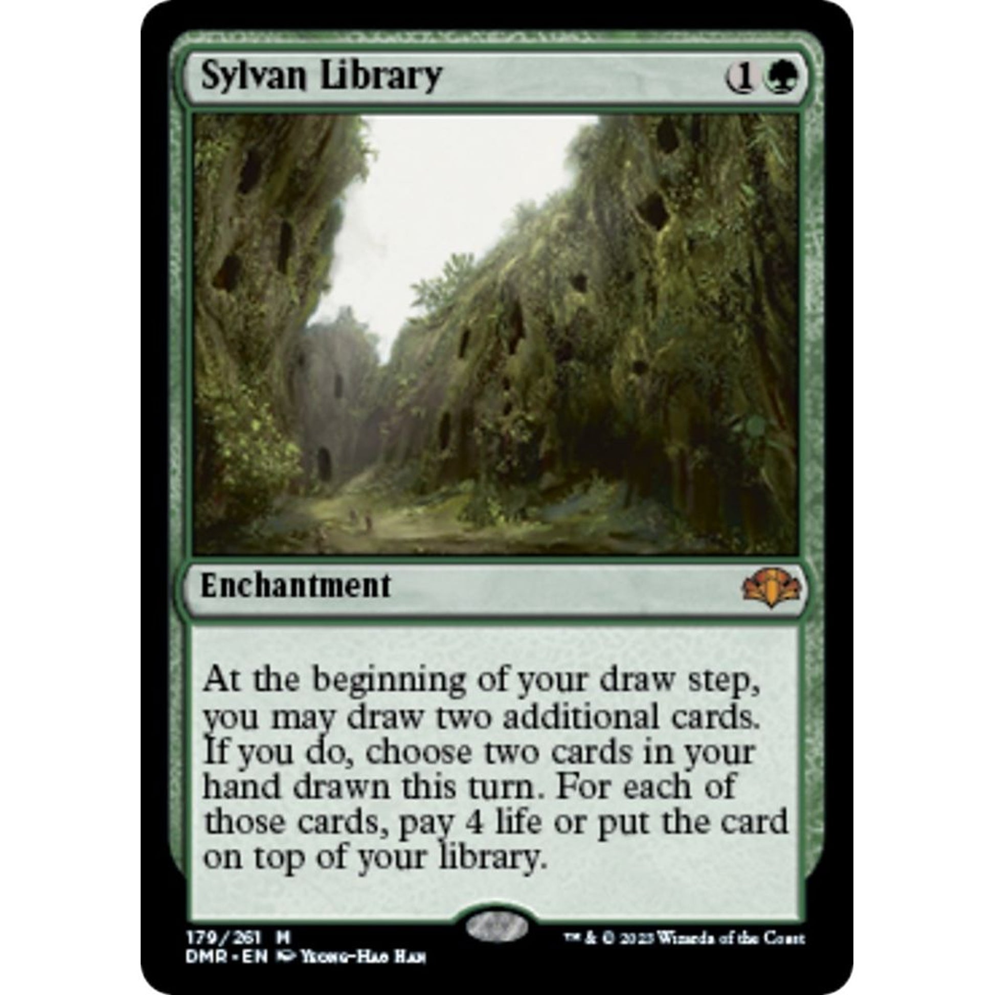 Image for Sylvan Library (179) (DMR) - Magic: The Gathering