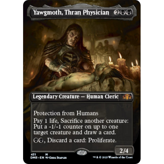 Yawgmoth, Thran Physician (Borderless) (431) (DMR)