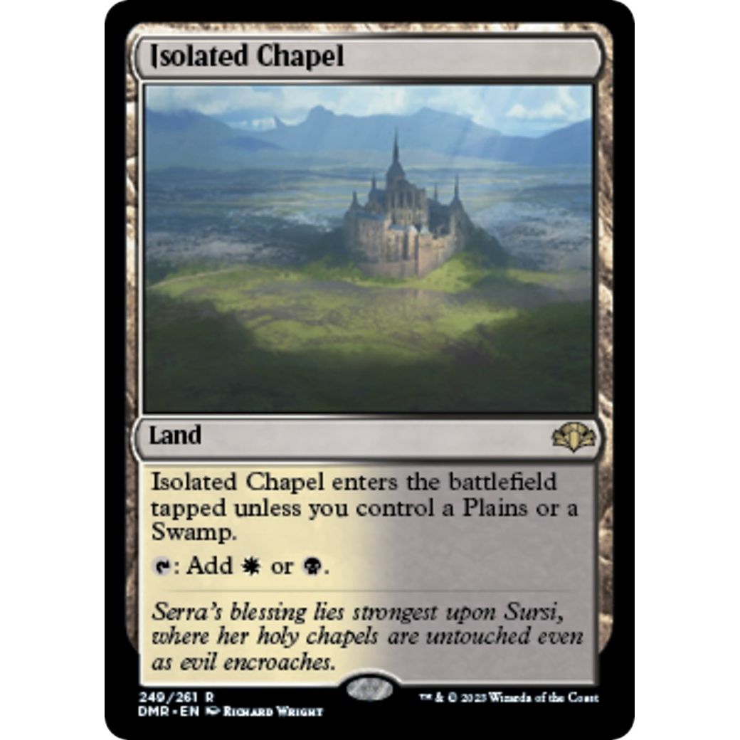 Image for Isolated Chapel (249) (DMR) - Magic: The Gathering