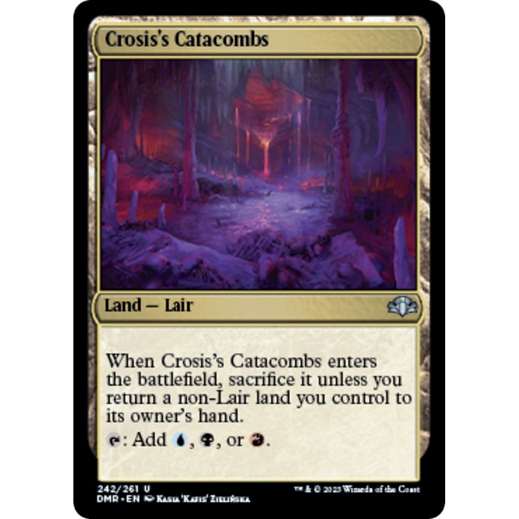 Image for Crosis's Catacombs (242) (DMR) - Magic: The Gathering