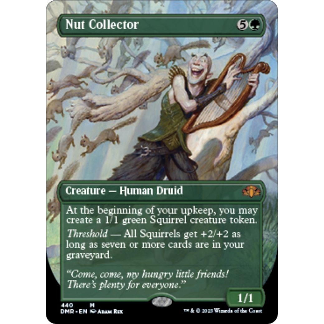 Image for Nut Collector (Borderless) (440) (DMR) - Magic: The Gathering