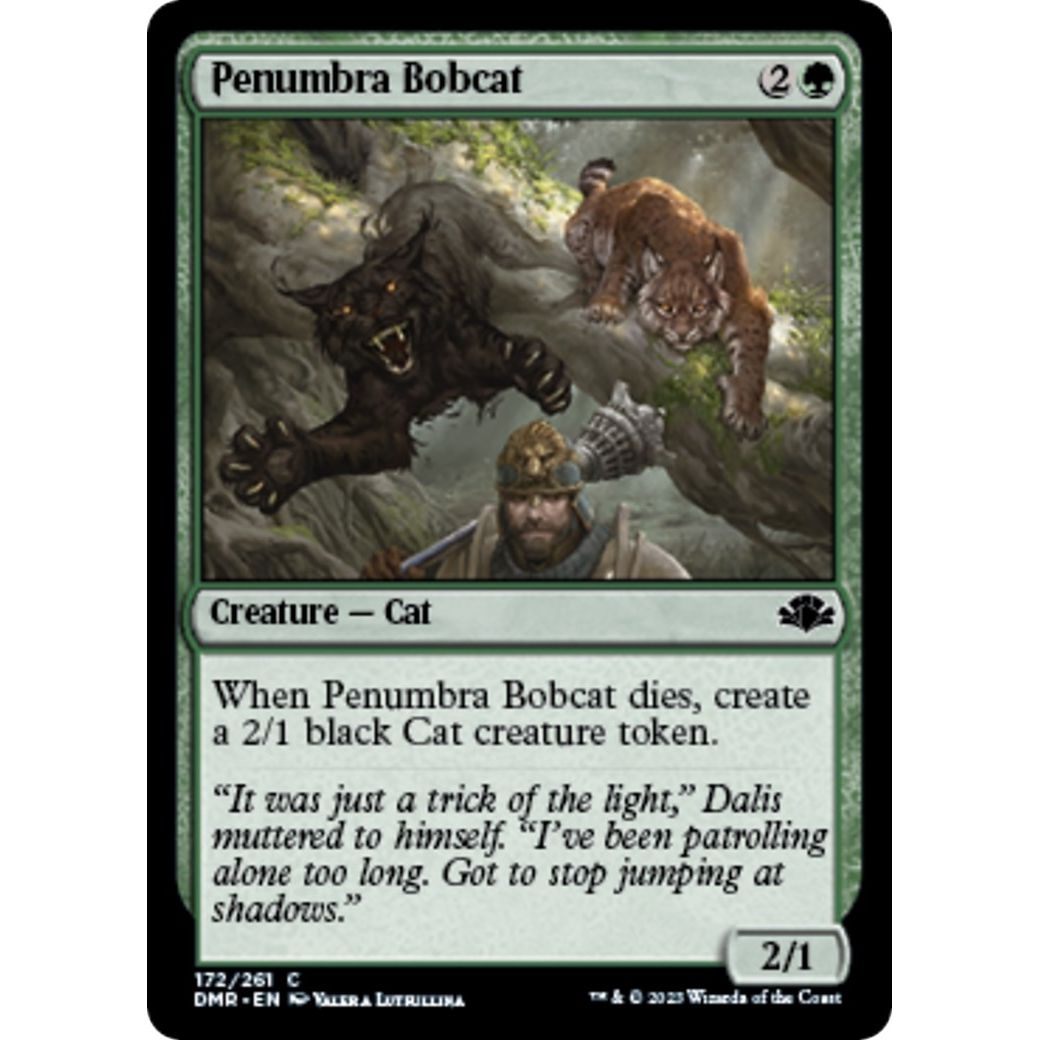 Image for Penumbra Bobcat (172) (DMR) - Magic: The Gathering