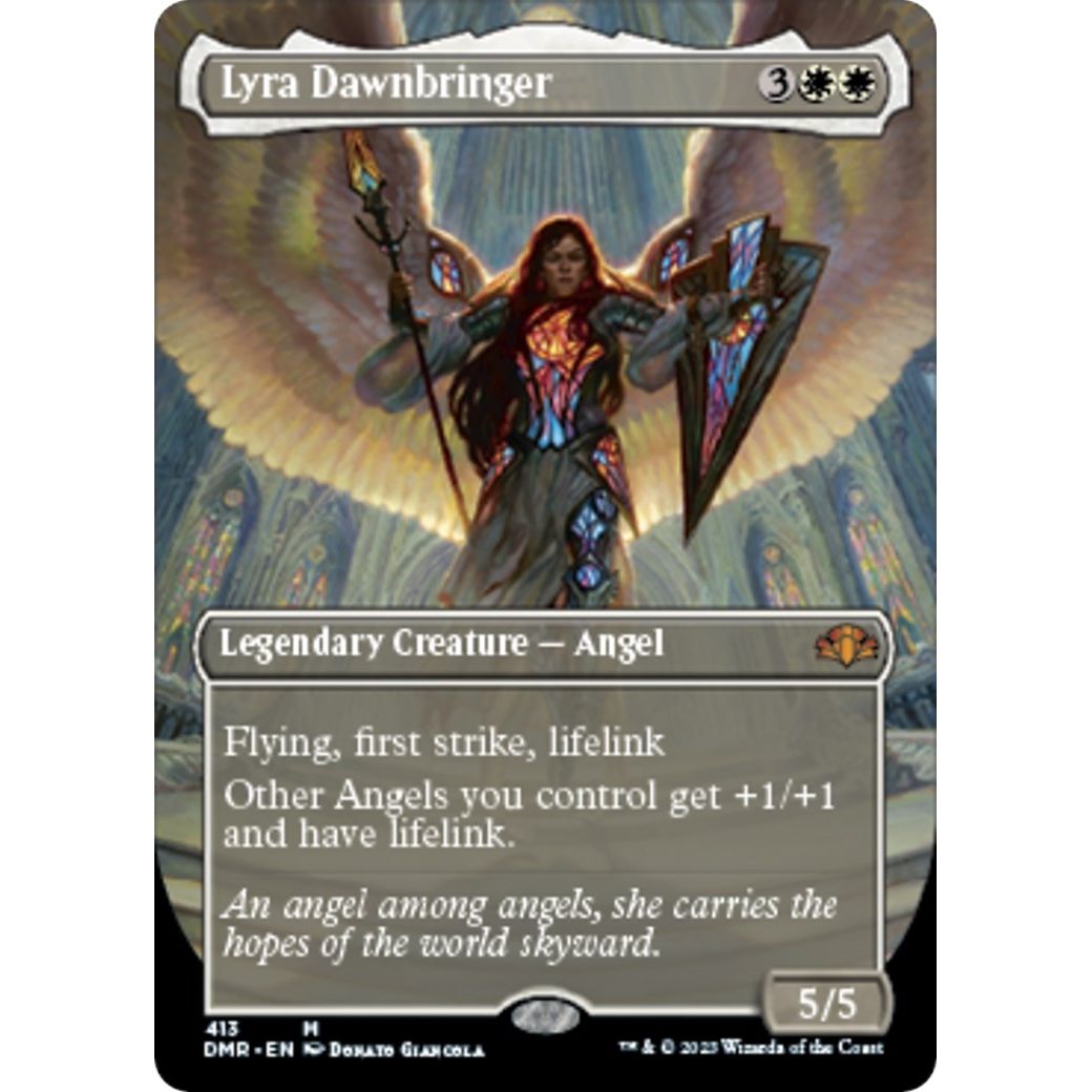 Image for Lyra Dawnbringer (Borderless) (413) (DMR) - Magic: The Gathering