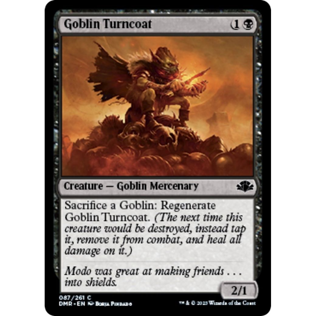 Image for Goblin Turncoat (87) (DMR) - Magic: The Gathering