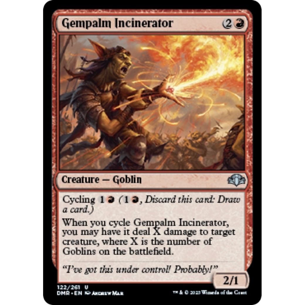 Image for Gempalm Incinerator (122) (DMR) - Magic: The Gathering