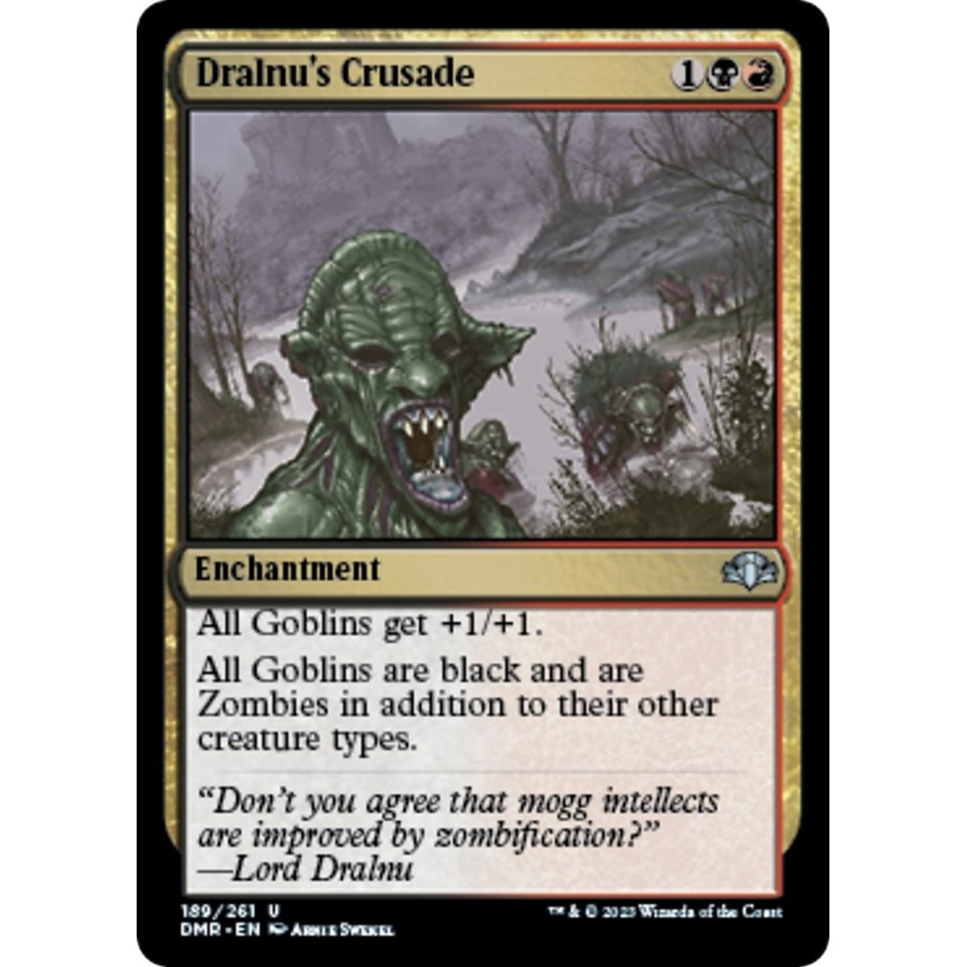 Image for Dralnu's Crusade (189) (DMR) - Magic: The Gathering