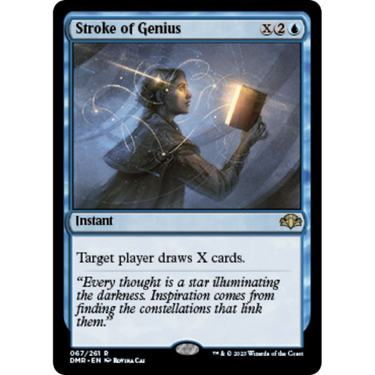 Image for Stroke of Genius (67) (DMR) - Magic: The Gathering