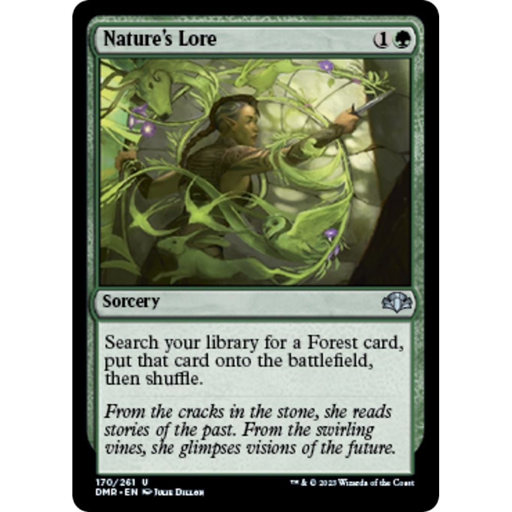 Image for Nature's Lore (170) (DMR) - Magic: The Gathering