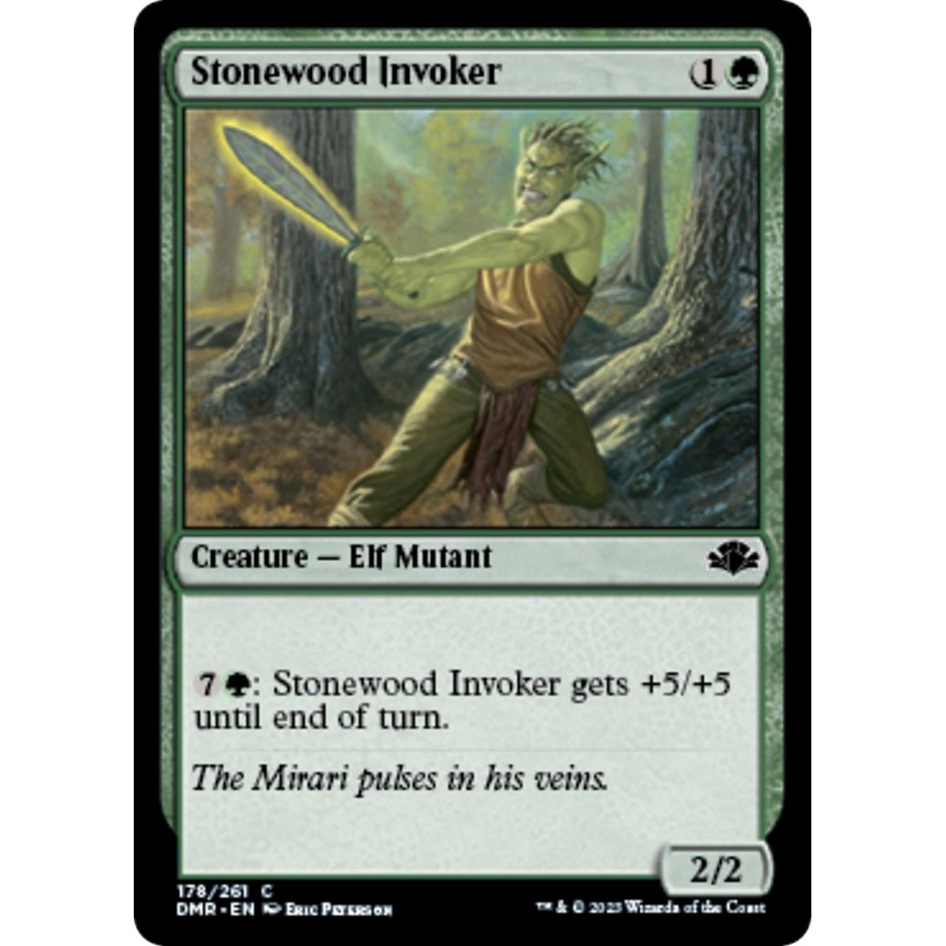Image for Stonewood Invoker (178) (DMR) - Magic: The Gathering