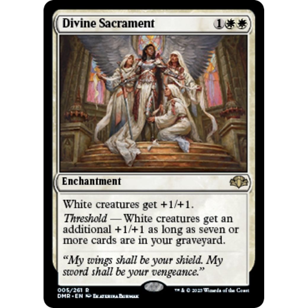 Image for Divine Sacrament (5) (DMR) - Magic: The Gathering