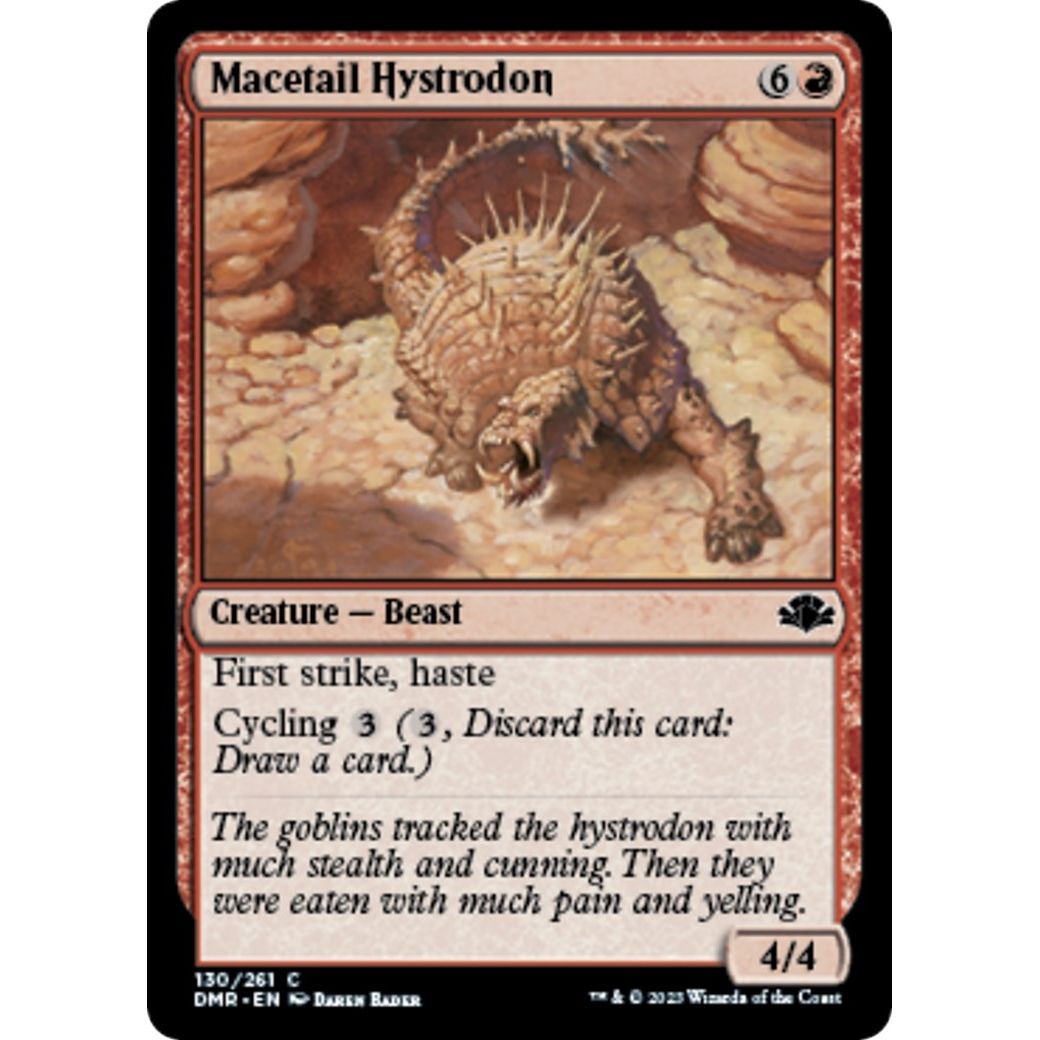 Image for Macetail Hystrodon (130) (DMR) - Magic: The Gathering