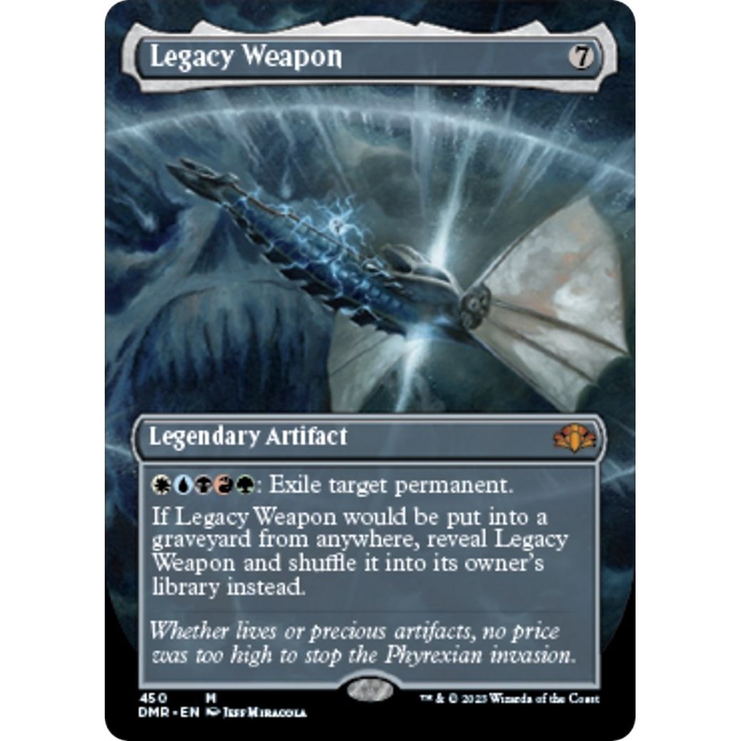 Image for Legacy Weapon (Borderless) (450) (DMR) - Magic: The Gathering