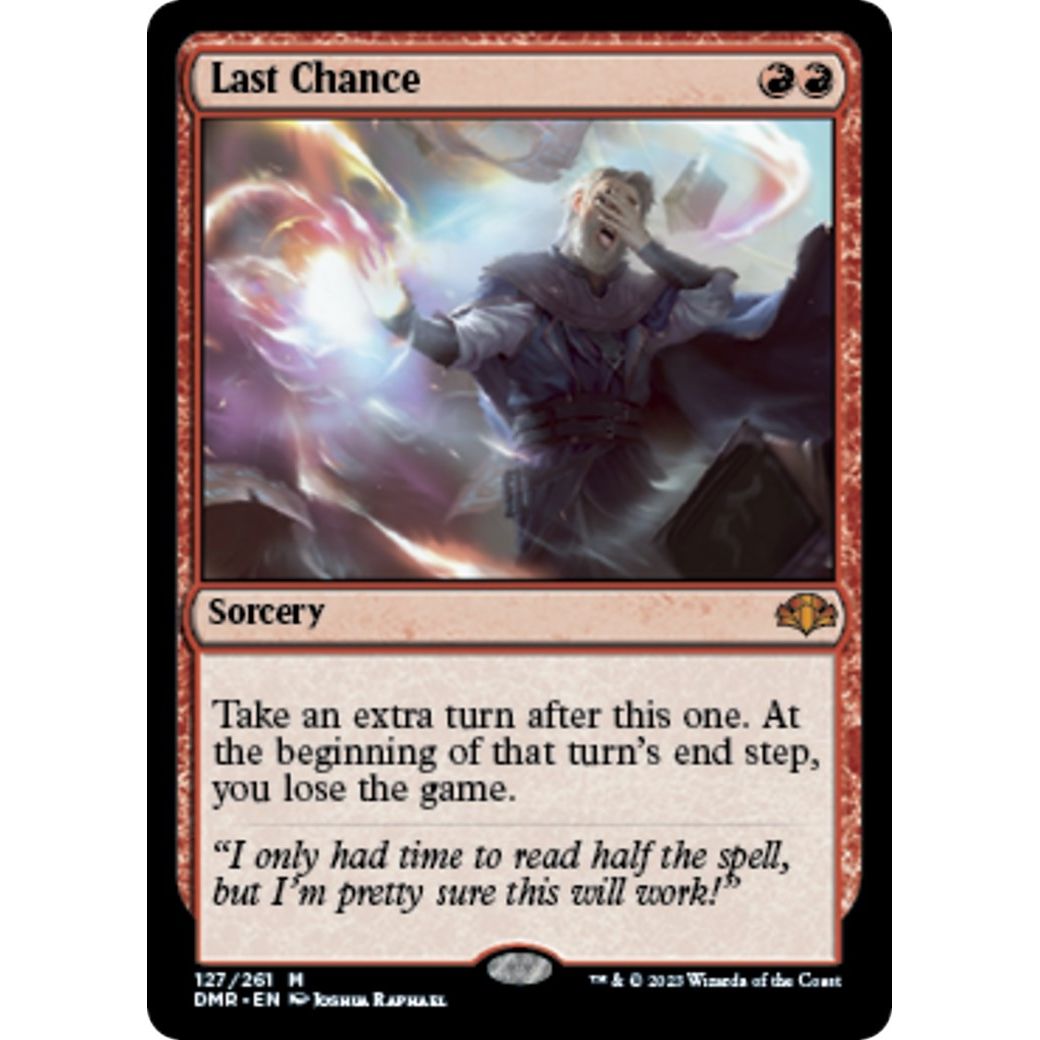 Image for Last Chance (127) (DMR) - Magic: The Gathering