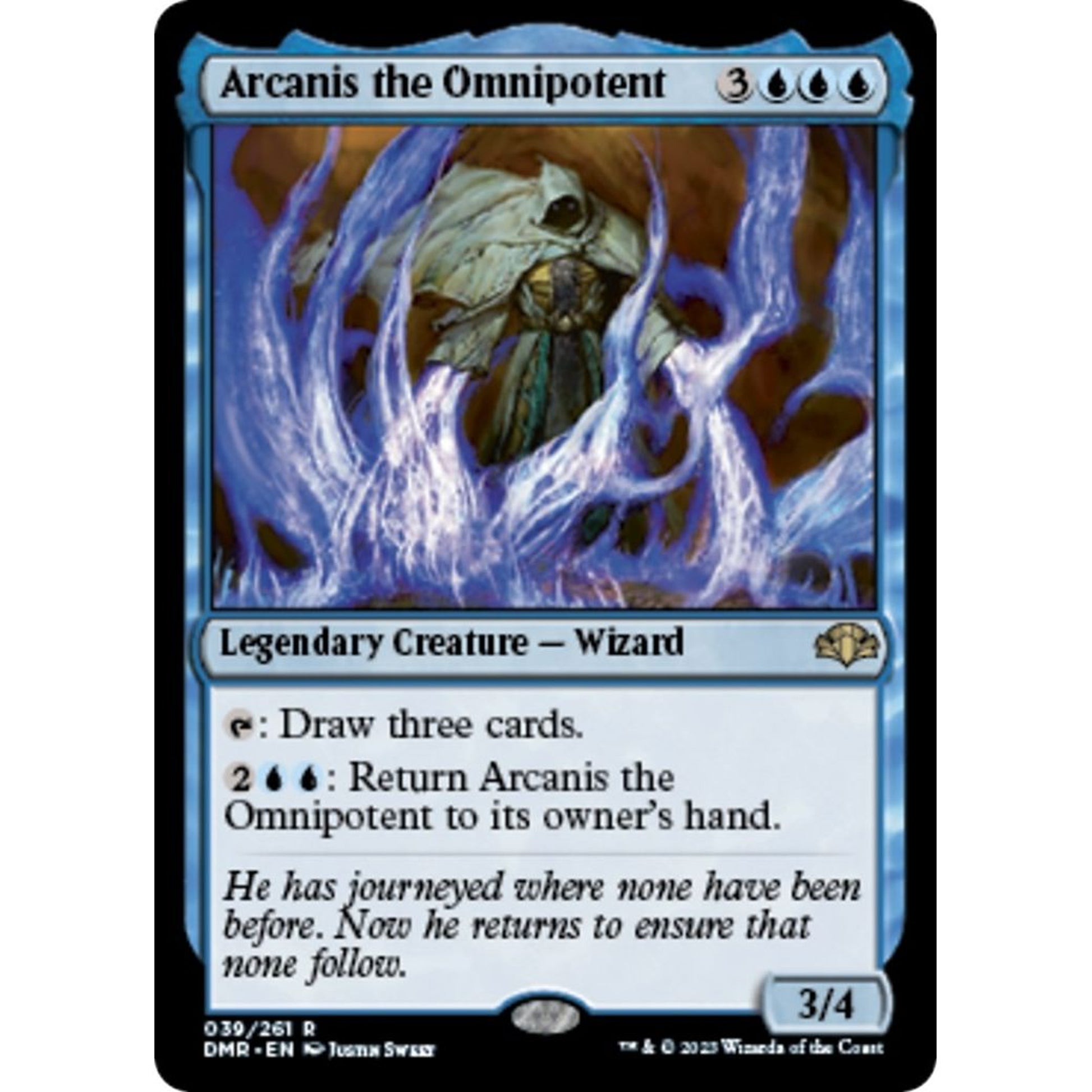 Image for Arcanis the Omnipotent (39) (DMR) - Magic: The Gathering