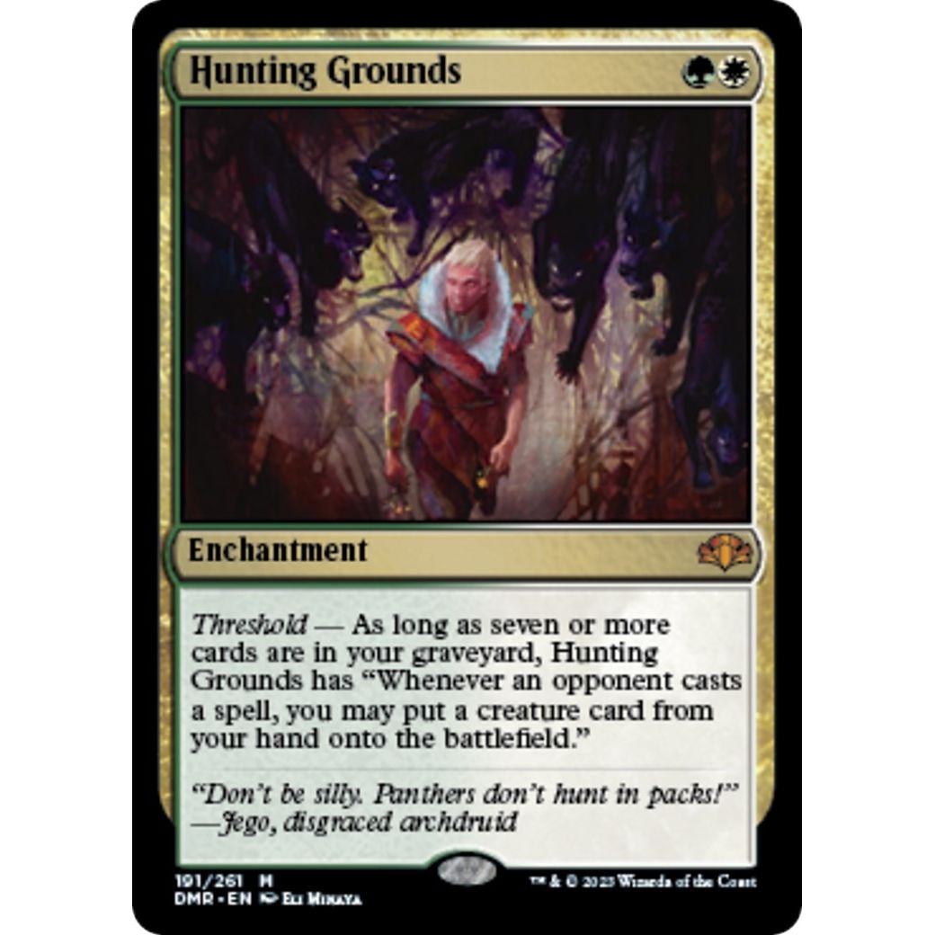 Image for Hunting Grounds (191) (DMR) - Magic: The Gathering