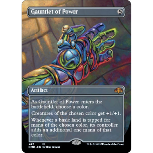 Image for Gauntlet of Power (Borderless) (447) (DMR) - Magic: The Gathering