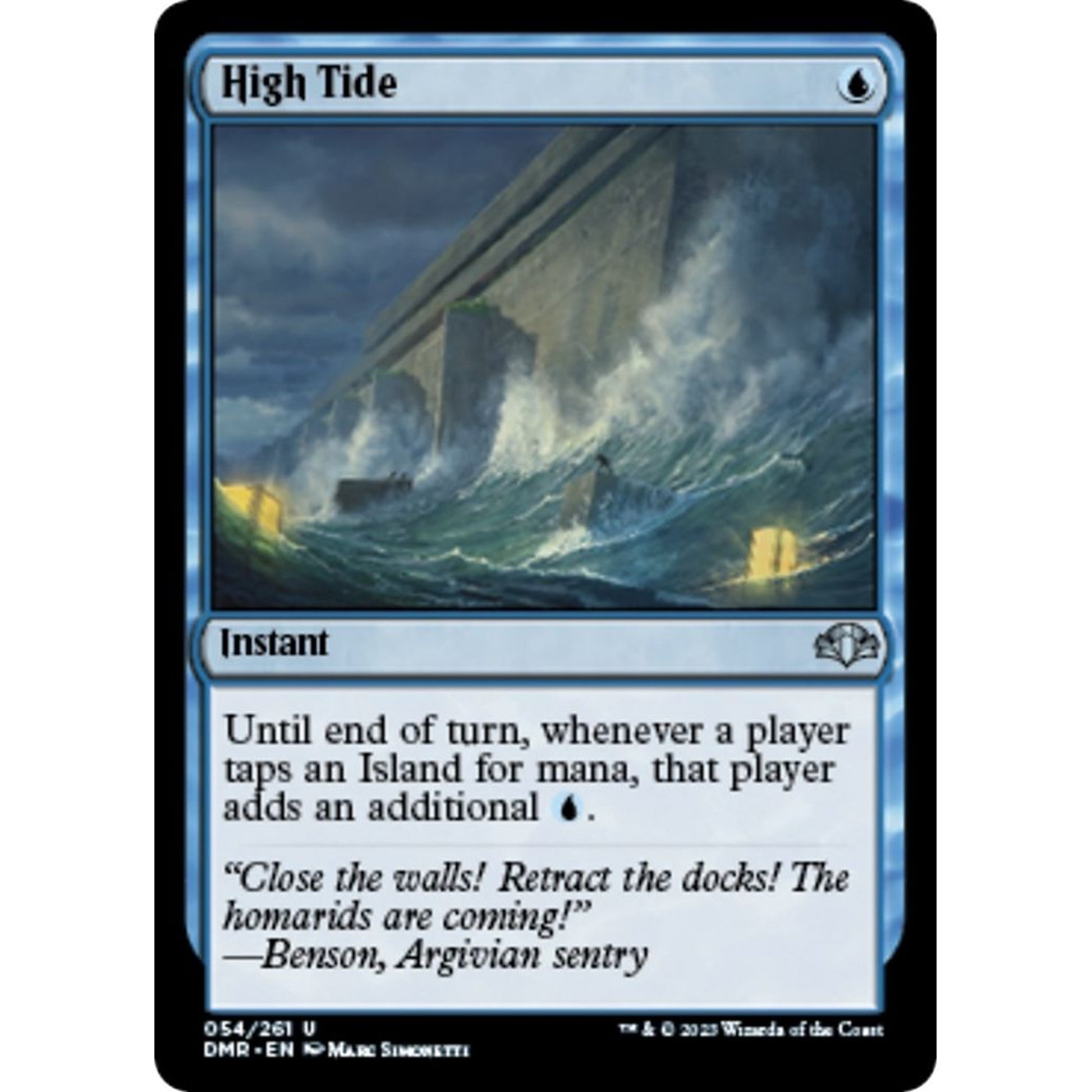 Image for High Tide (54) (DMR) - Magic: The Gathering