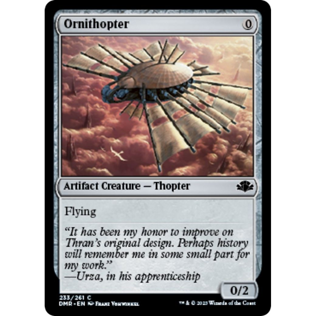 Image for Ornithopter (233) (DMR) - Magic: The Gathering