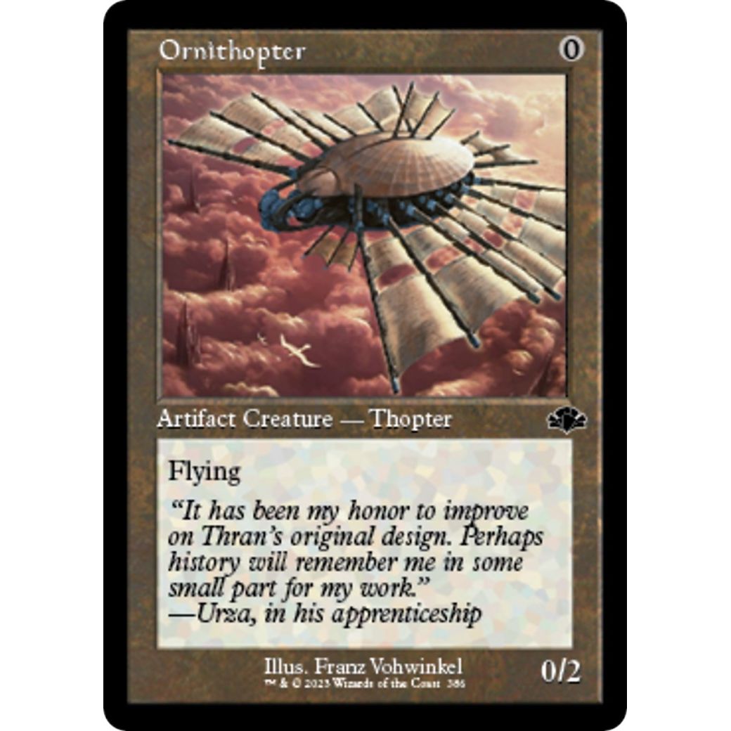 Image for Ornithopter (Retro Frame) (386) (DMR) - Magic: The Gathering