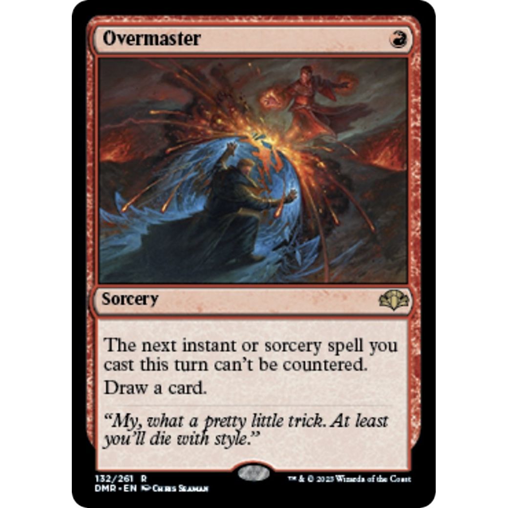 Image for Overmaster (132) (DMR) - Magic: The Gathering