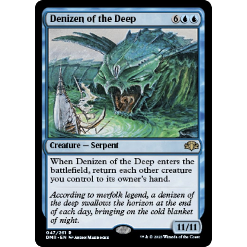 Image for Denizen of the Deep (47) (DMR) - Magic: The Gathering