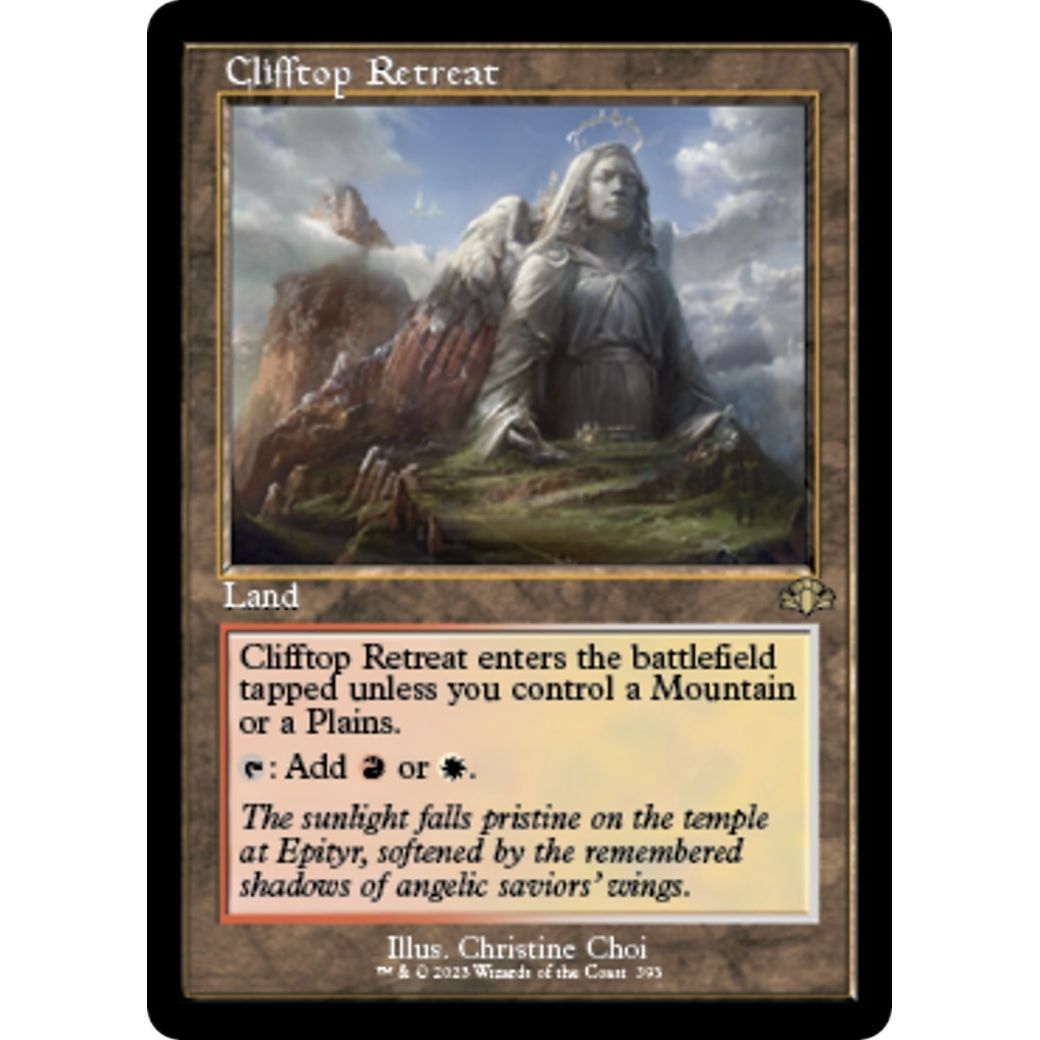 Image for Clifftop Retreat (Retro Frame) (393) (DMR) - Magic: The Gathering