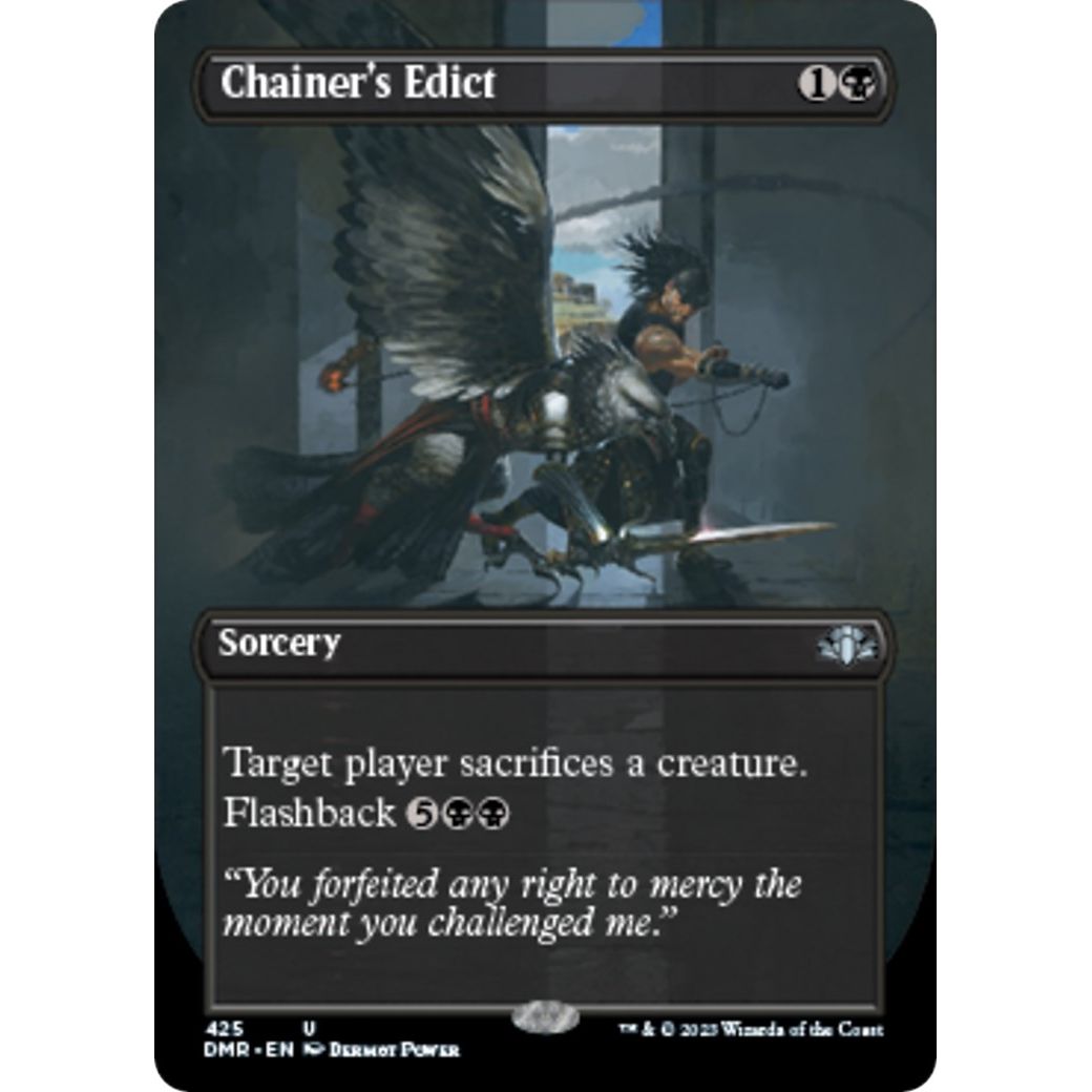 Image for Chainer's Edict (Borderless) (425) (DMR) - Magic: The Gathering