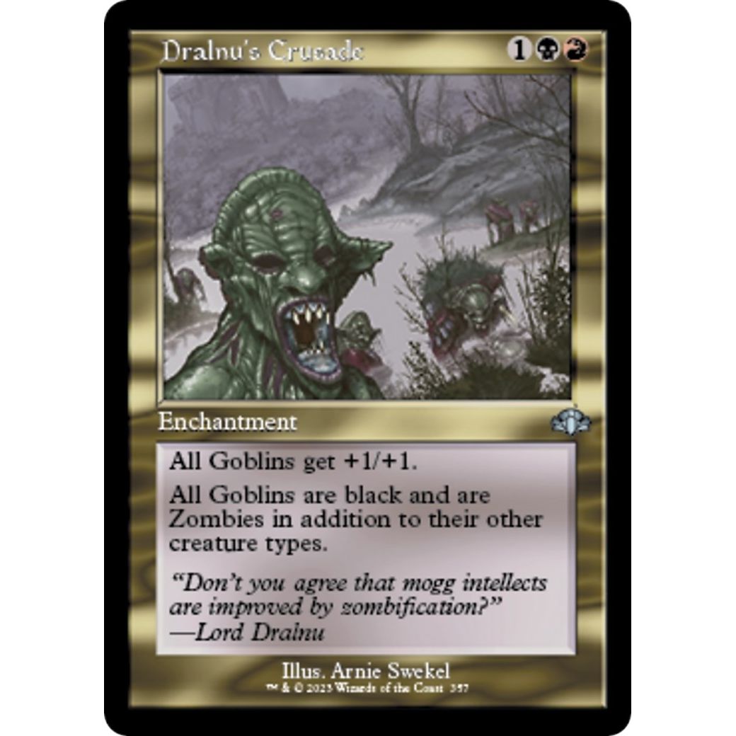 Image for Dralnu's Crusade (Retro Frame) (357) (DMR) - Magic: The Gathering
