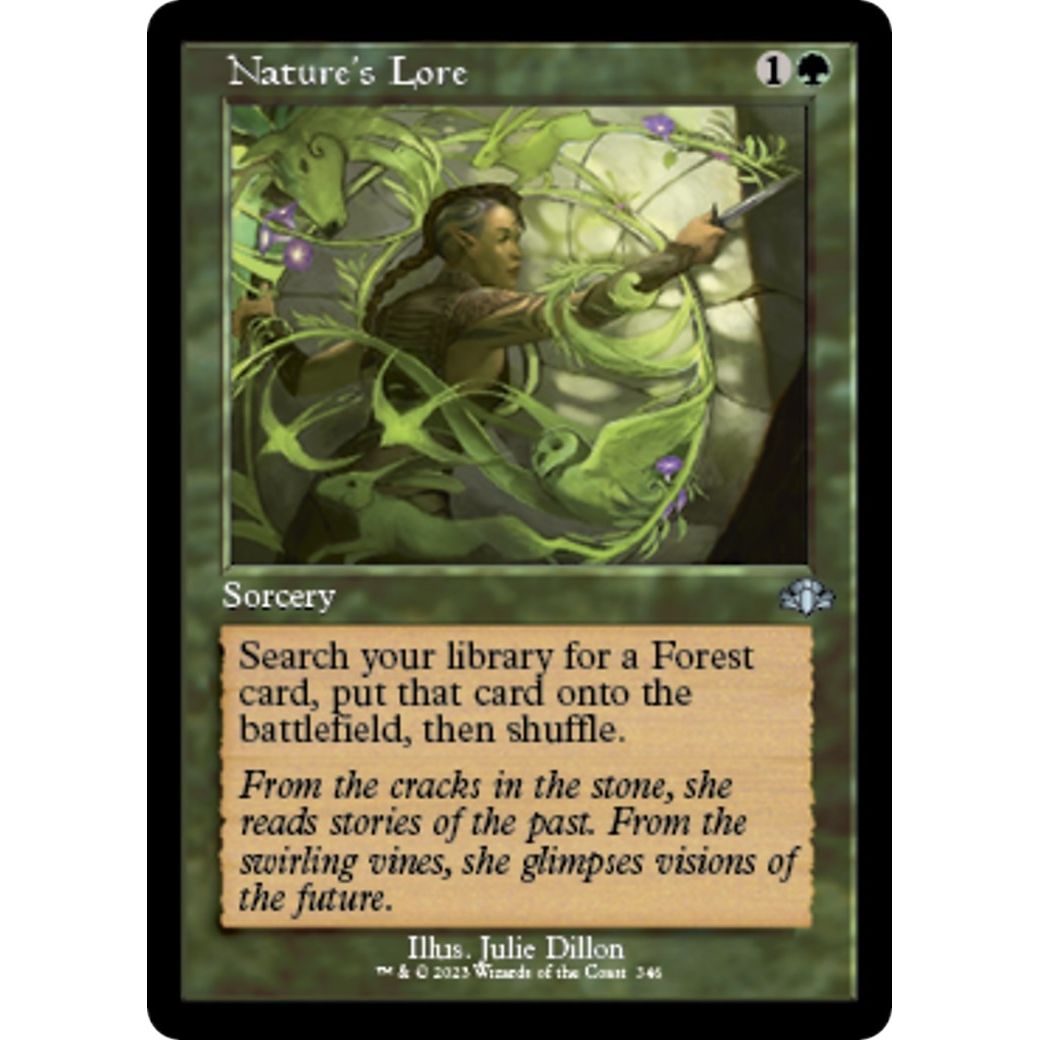Image for Nature's Lore (Retro Frame) (346) (DMR) - Magic: The Gathering