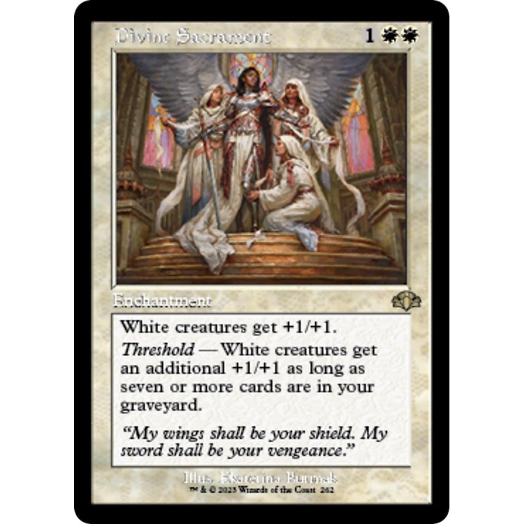 Image for Divine Sacrament (Retro Frame) (262) (DMR) - Magic: The Gathering