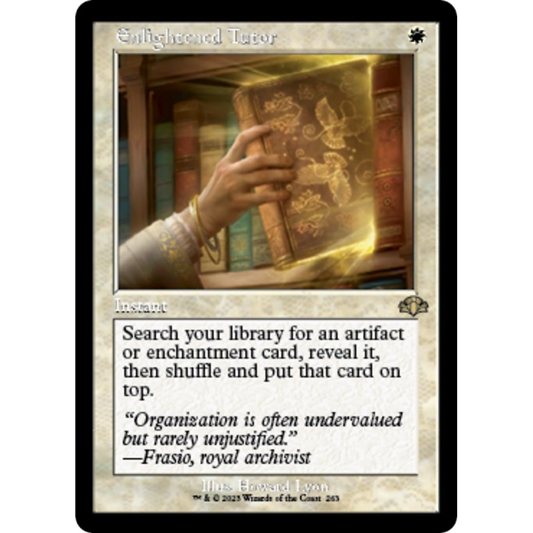 Image for Enlightened Tutor (Retro Frame) (263) (DMR) - Magic: The Gathering