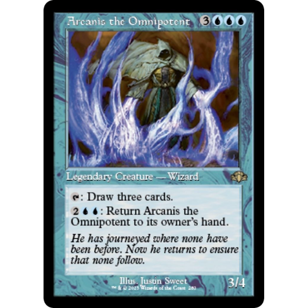 Image for Arcanis the Omnipotent (Retro Frame) (280) (DMR) - Magic: The Gathering