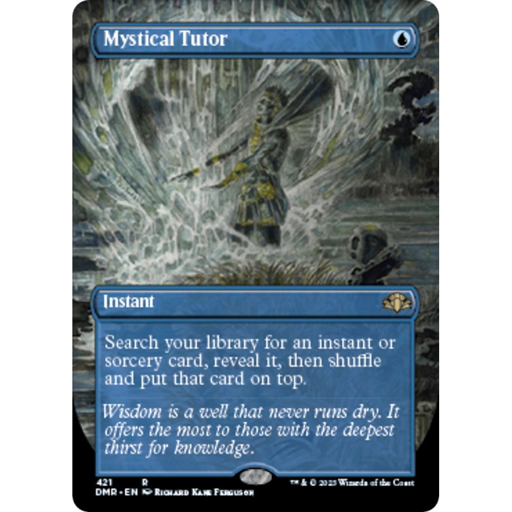 Image for Mystical Tutor (Borderless) (421) (DMR) - Magic: The Gathering