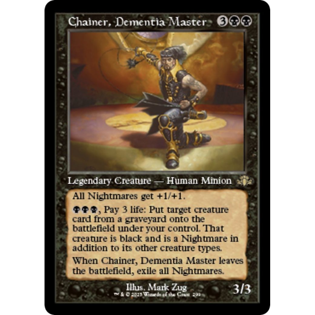 Image for Chainer, Dementia Master (Retro Frame) (299) (DMR) - Magic: The Gathering