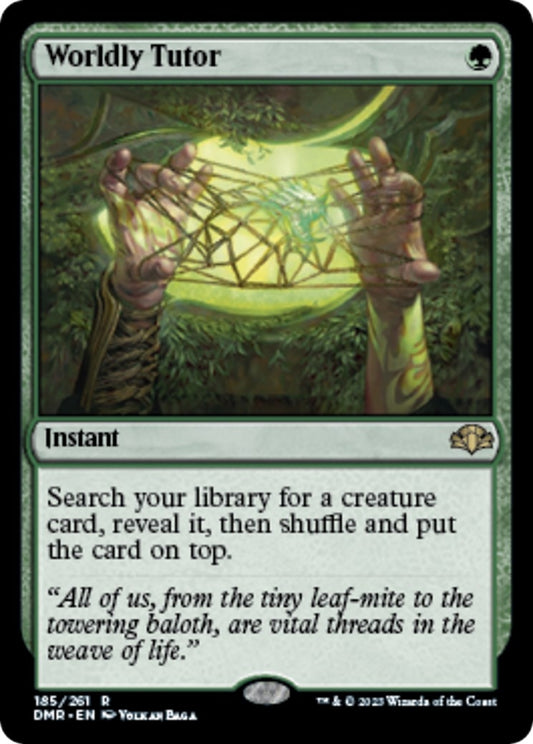 Worldly Tutor (185) (DMR)