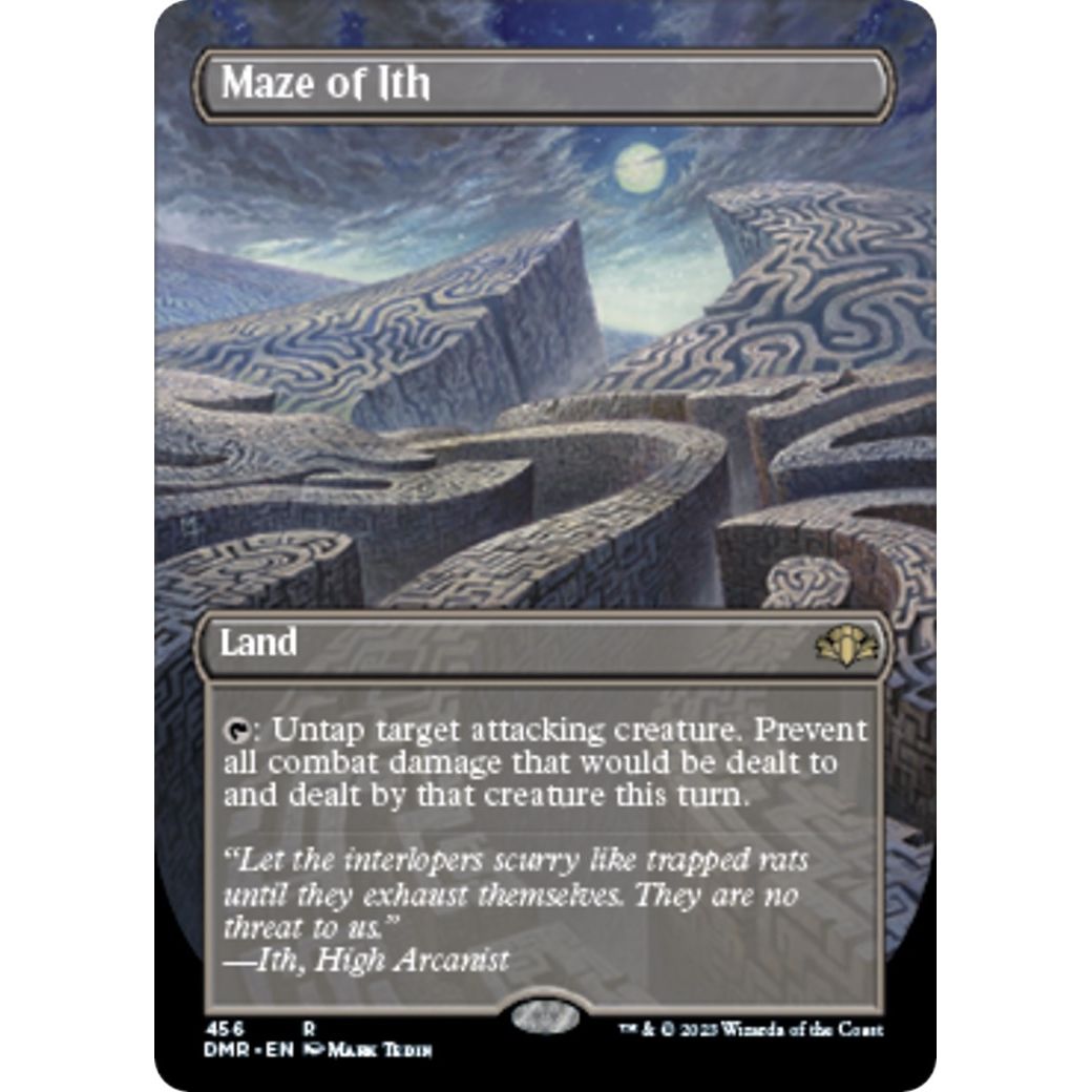 Image for Maze of Ith (Borderless) (456) (DMR) - Magic: The Gathering