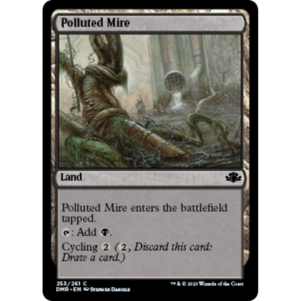 Image for Polluted Mire (253) (DMR) - Magic: The Gathering