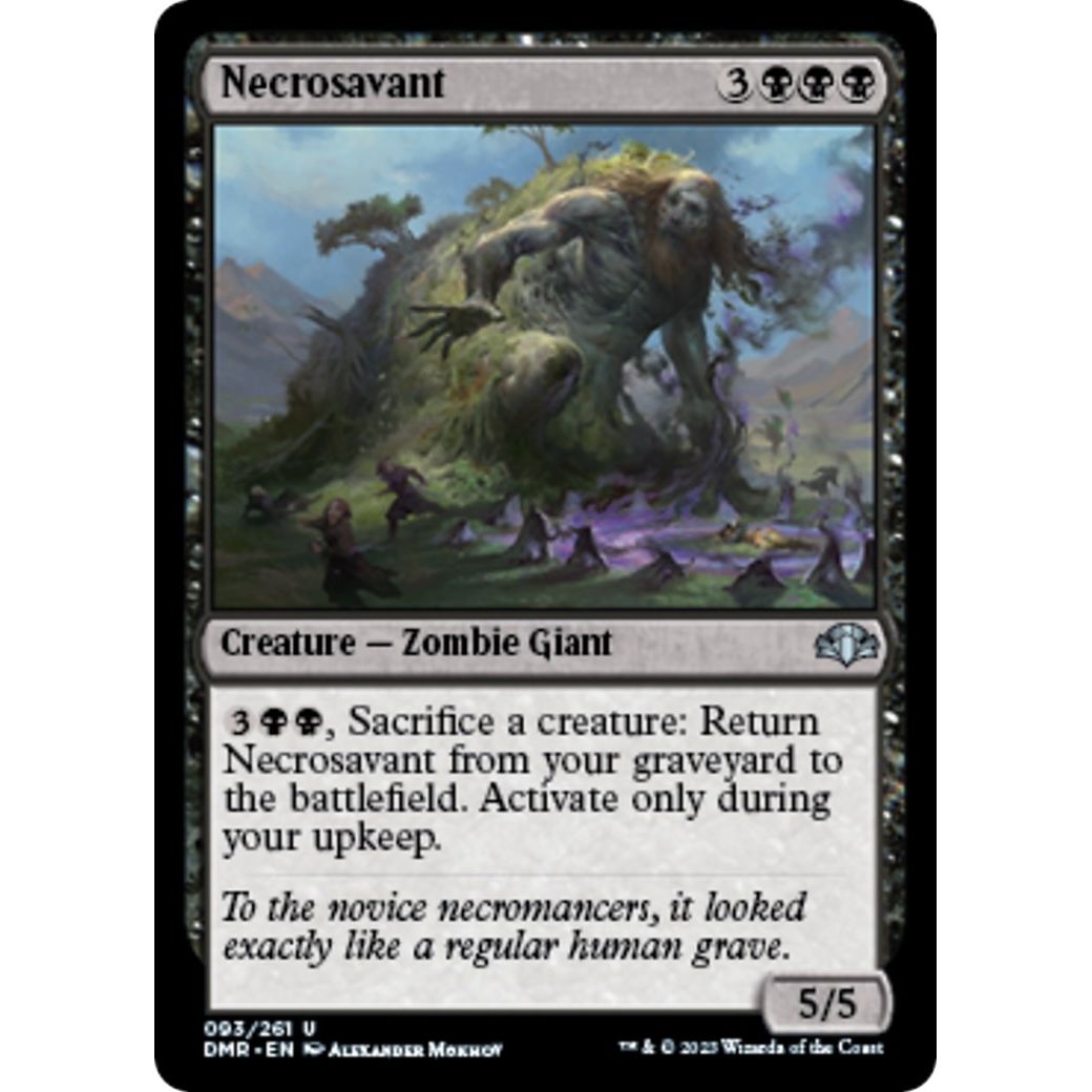 Image for Necrosavant (93) (DMR) - Magic: The Gathering