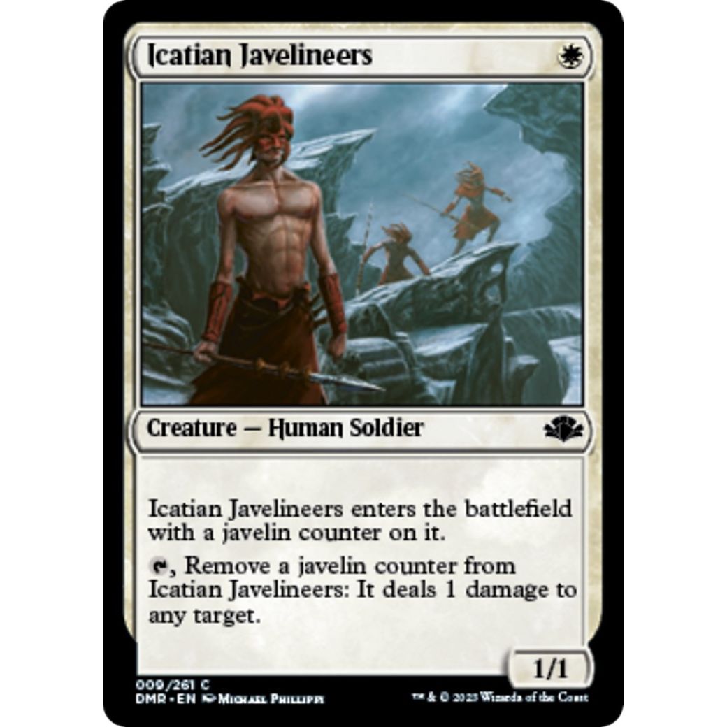 Image for Icatian Javelineers (9) (DMR) - Magic: The Gathering