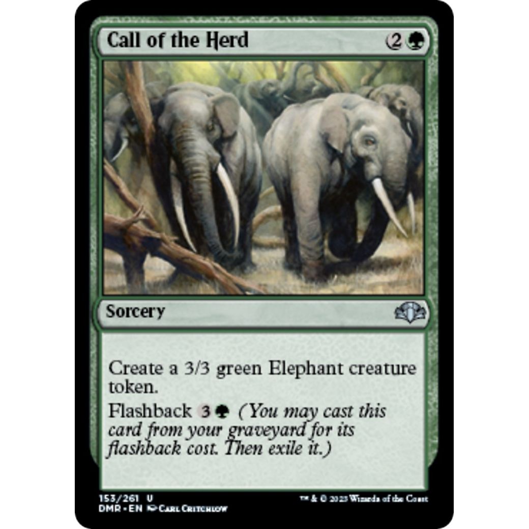 Image for Call of the Herd (153) (DMR) - Magic: The Gathering