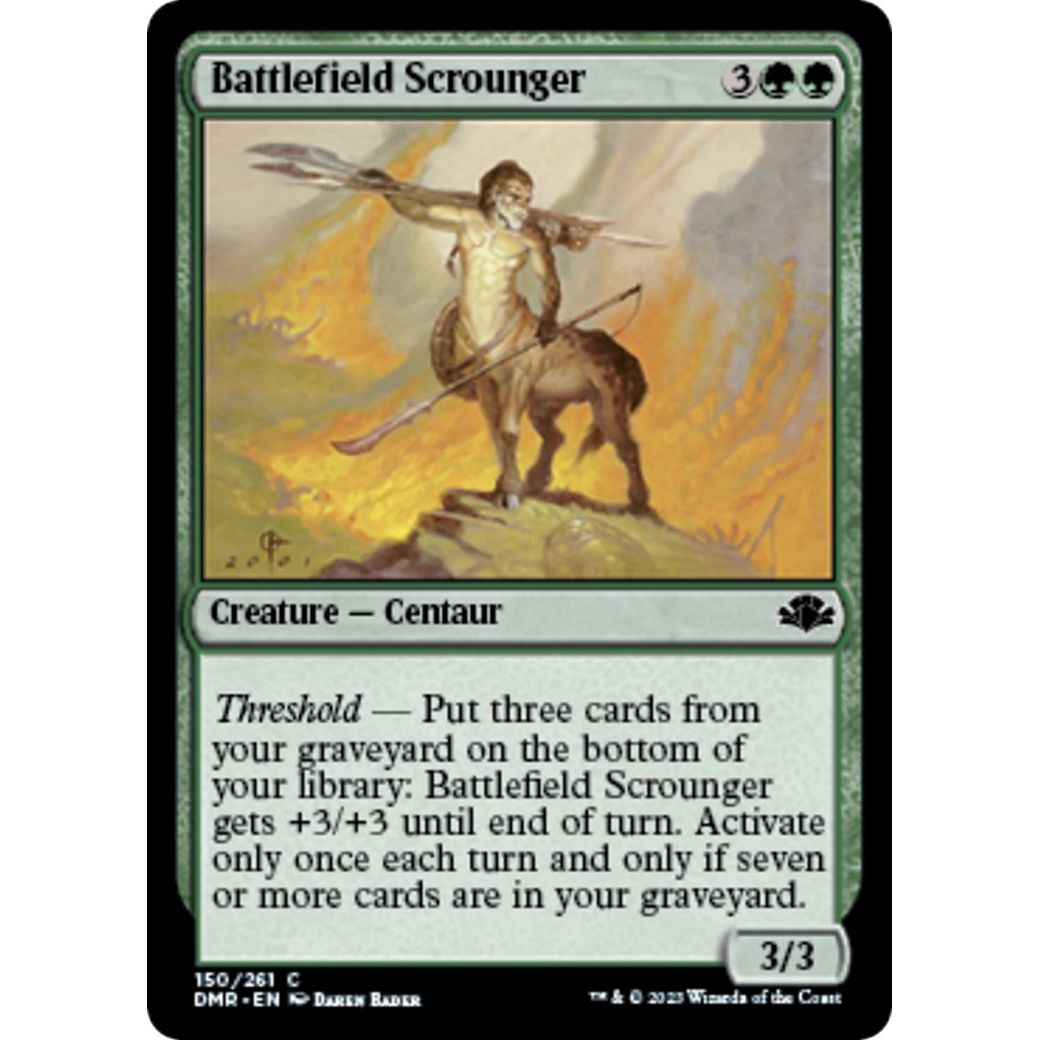Image for Battlefield Scrounger (150) (DMR) - Magic: The Gathering