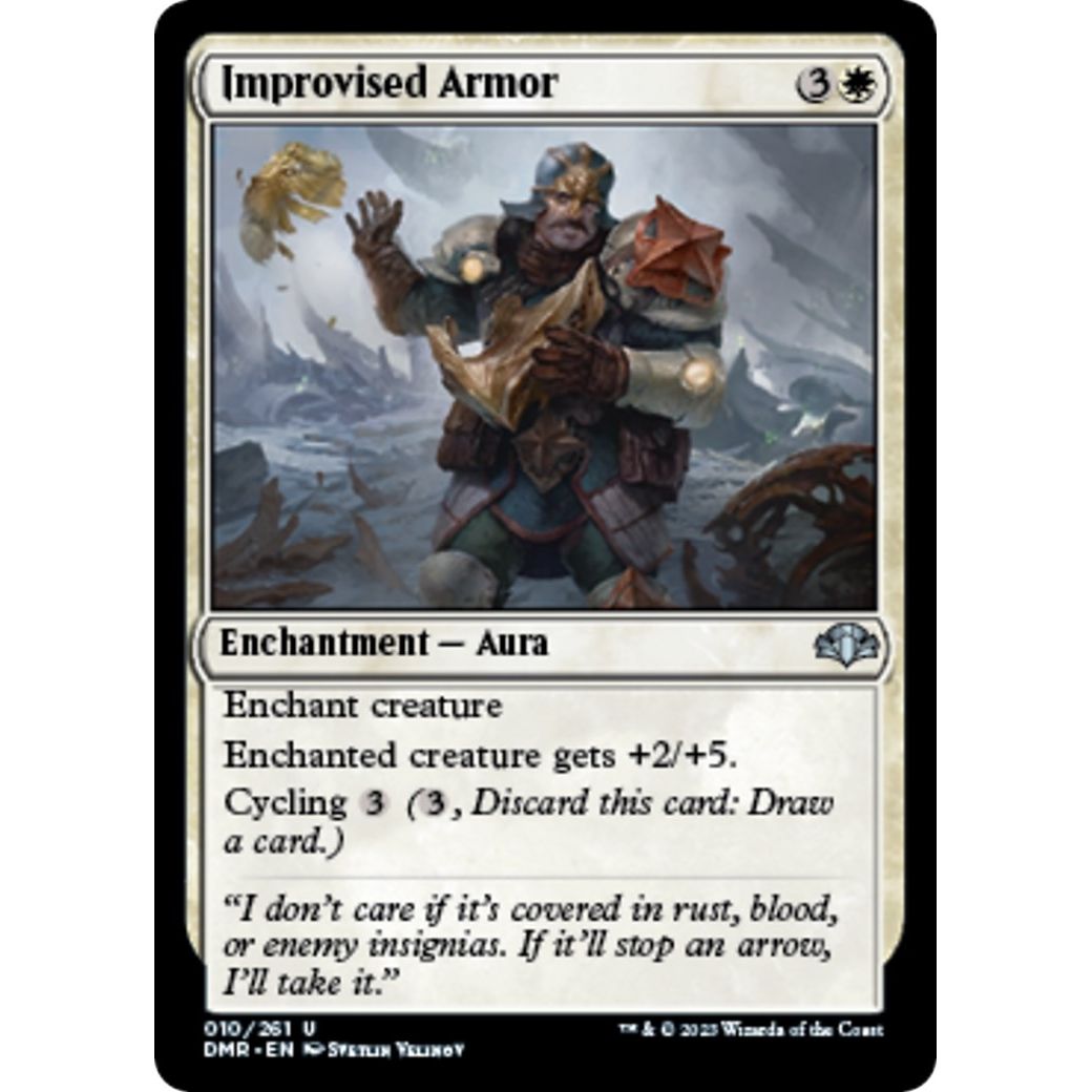Image for Improvised Armor (10) (DMR) - Magic: The Gathering