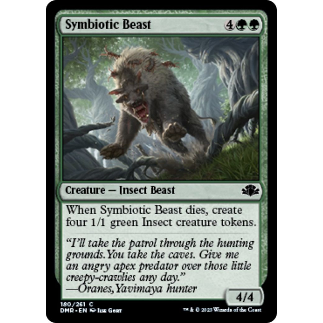 Image for Symbiotic Beast (180) (DMR) - Magic: The Gathering