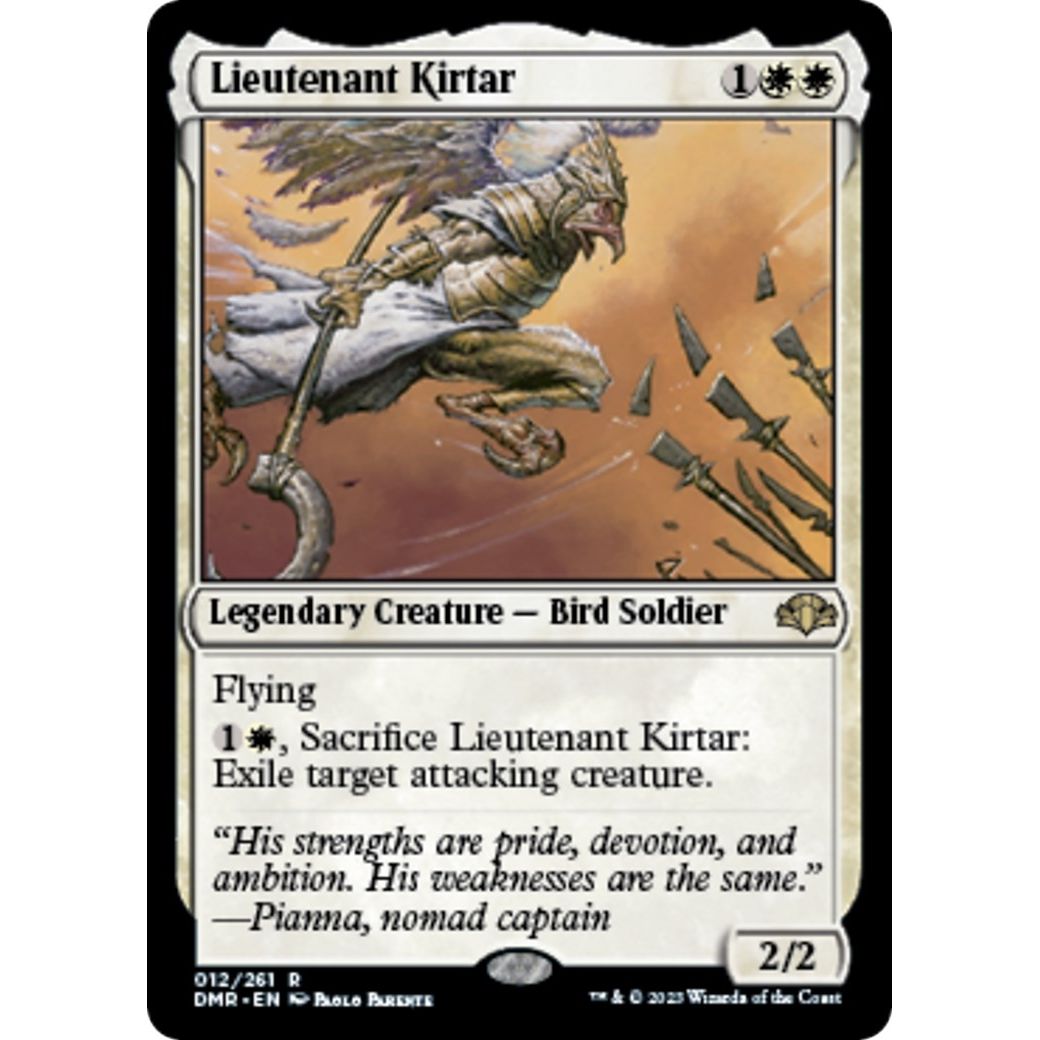 Image for Lieutenant Kirtar (12) (DMR) - Magic: The Gathering