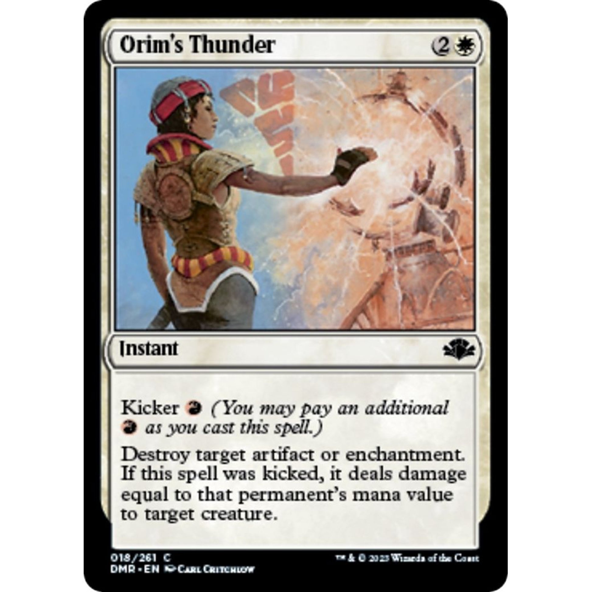 Image for Orim's Thunder (18) (DMR) - Magic: The Gathering